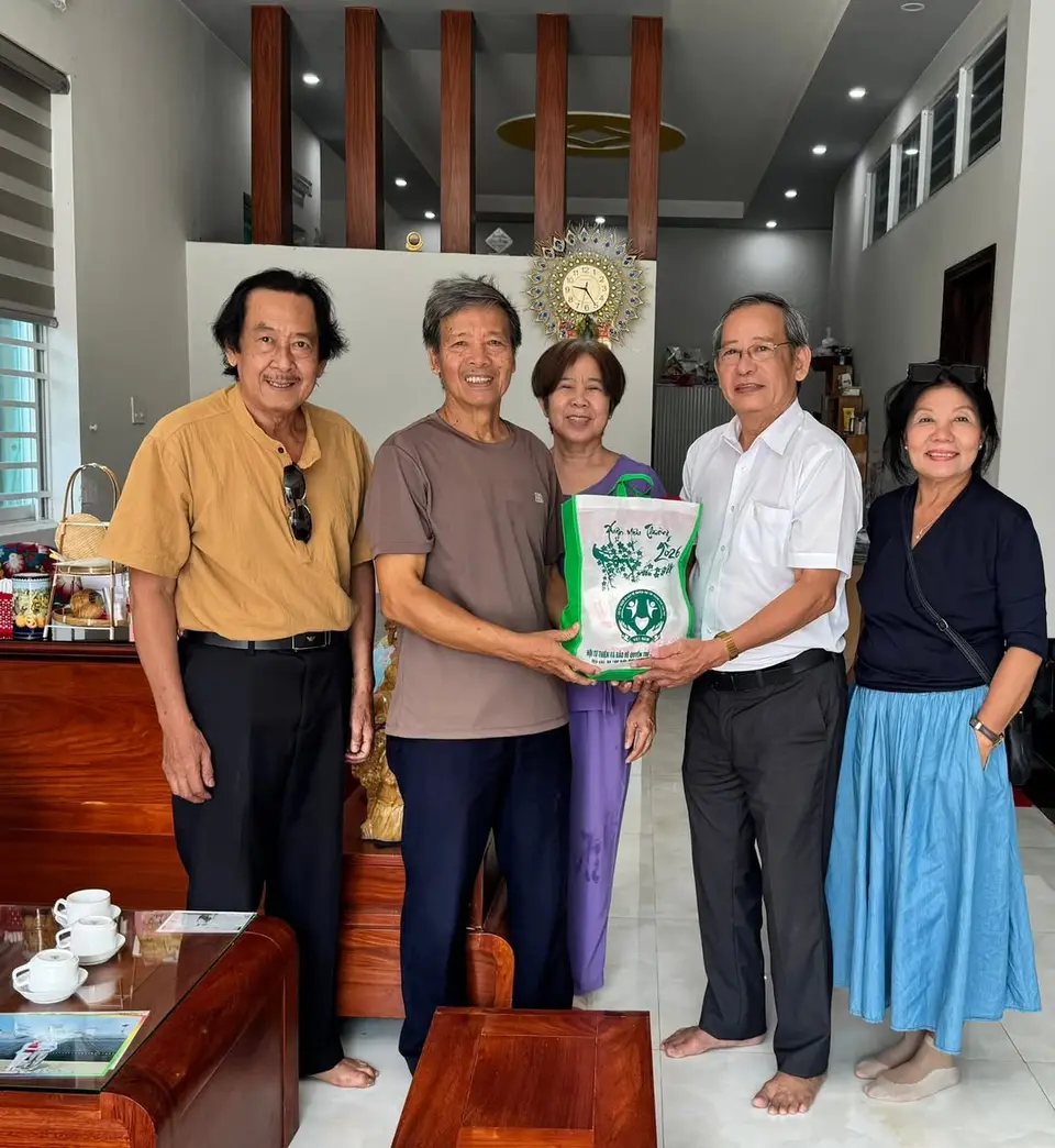 Ban Thường vụ Hội thăm hỏi, chúc mừng Xuân Bính Ngọ 2026 (ảnh 4/5)
