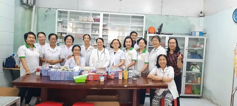 Phòng khám Nội nhân đạo khám và cấp phát thuốc miễn phí lần thứ 91 (ảnh 4/5)